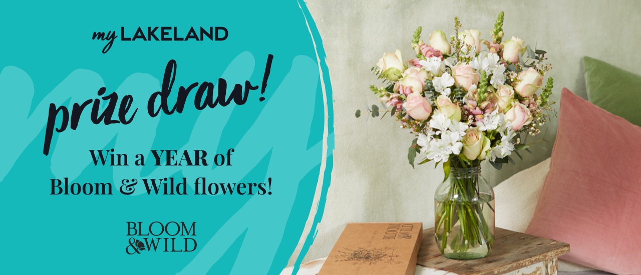 Win a year of Bloom & Wild flowers!