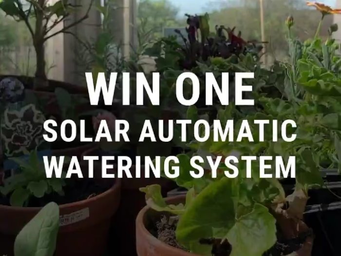 Image of Win a Irrigatia Solar Watering System
