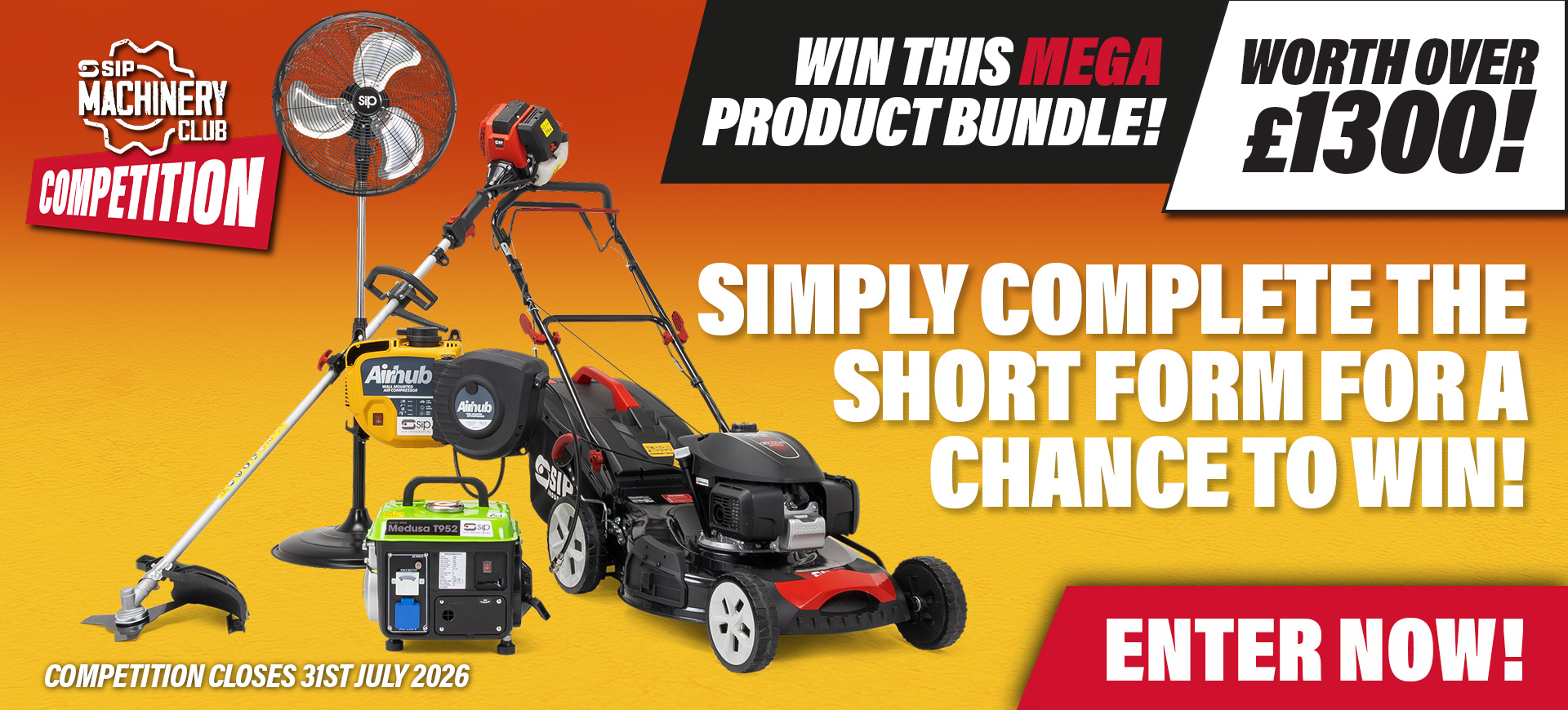 Win a Machinery Bundle worth over &pound1300
