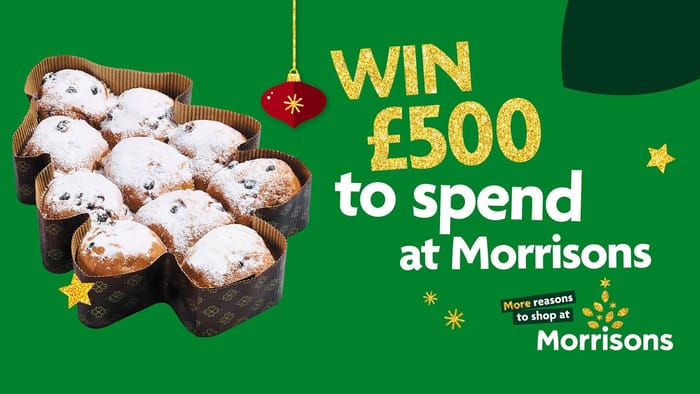 Image of Win a &pound500 Morrisons Voucher (Answer: B. 7)
