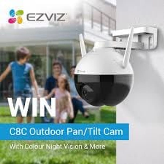 Image of Win a Ezviz C8c Outdoor Security Camera Technology
