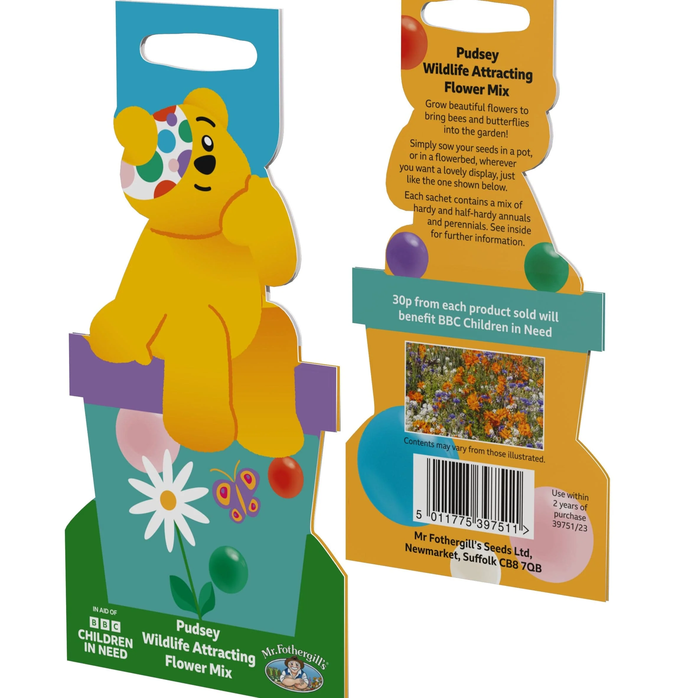 Mr Fothergill's Launches Flower Mix in Partnership with Children in Need