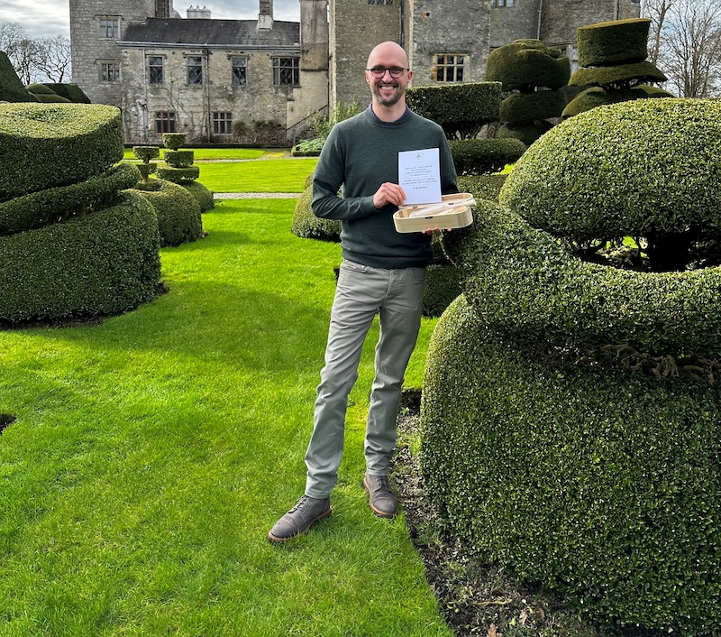 Levens Hall and Gardens Creates 'Topiary Message in a Bottle' Relay

